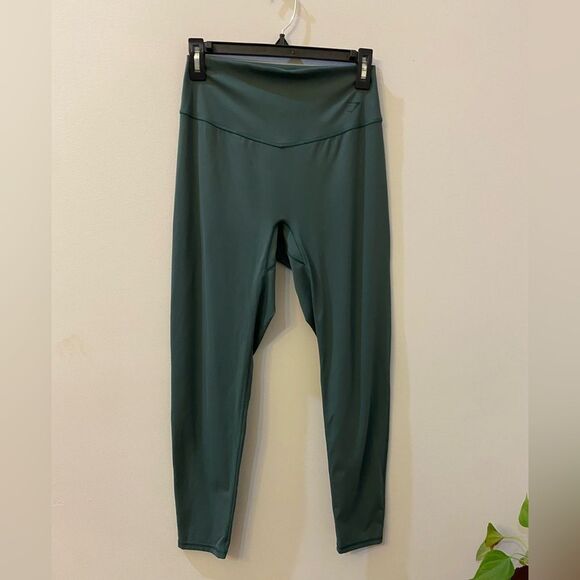 Gymshark Pants - Gymshark Green Training Leggings Women Size L